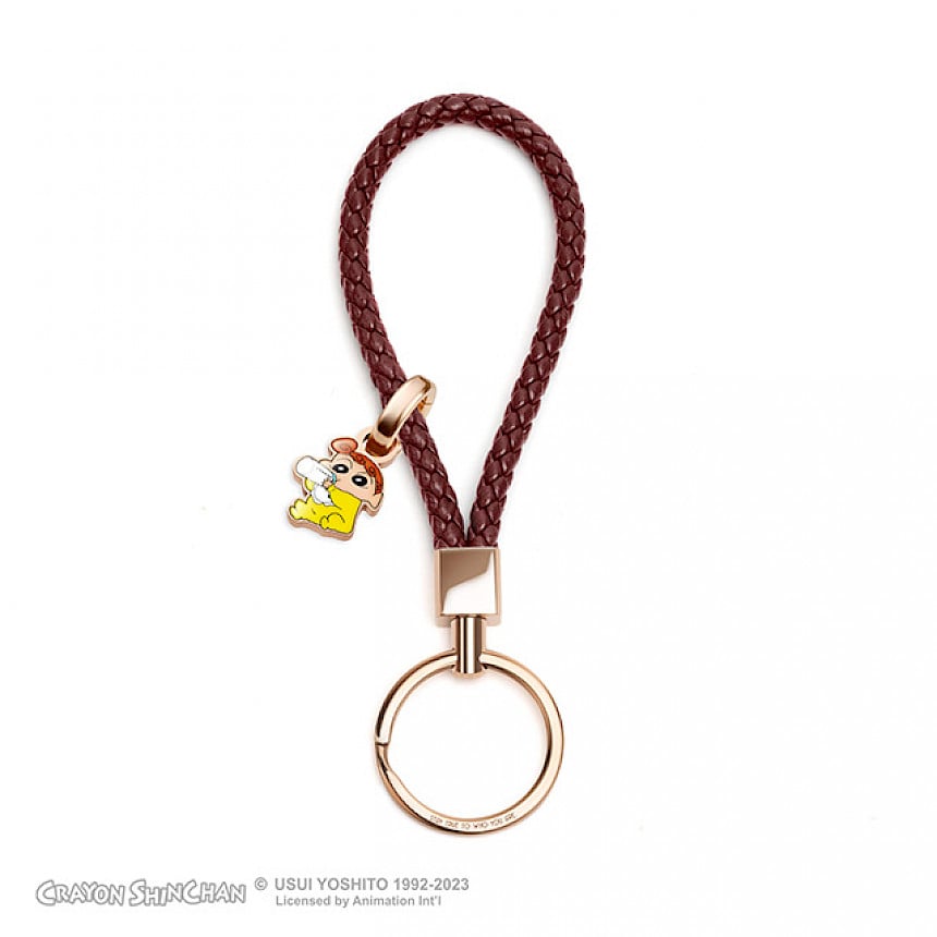Advertising Tuscany Polyurethane Leather Rectangle Key Rings